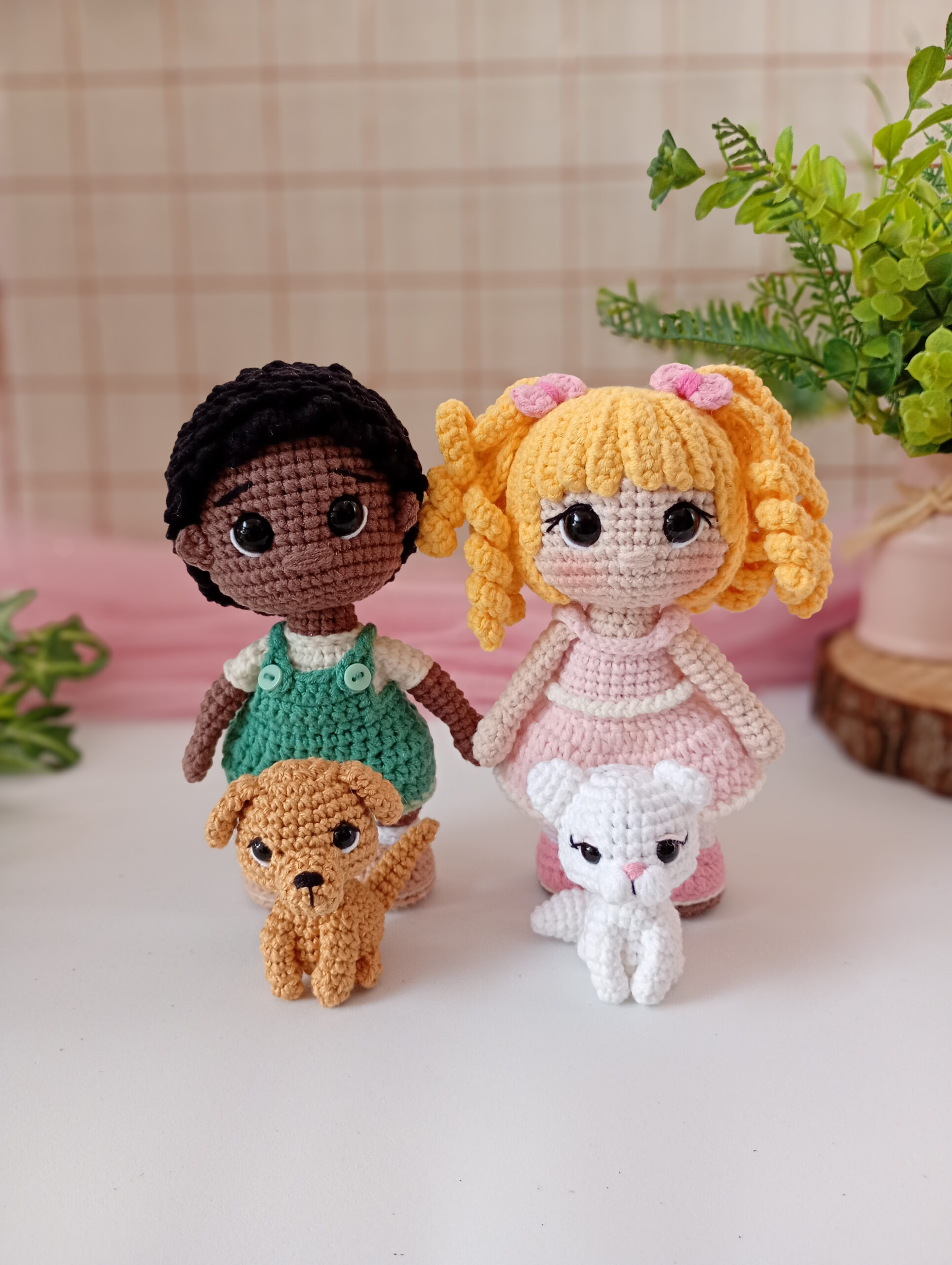 Léo e Lia - Receita de Amigurumi PDF