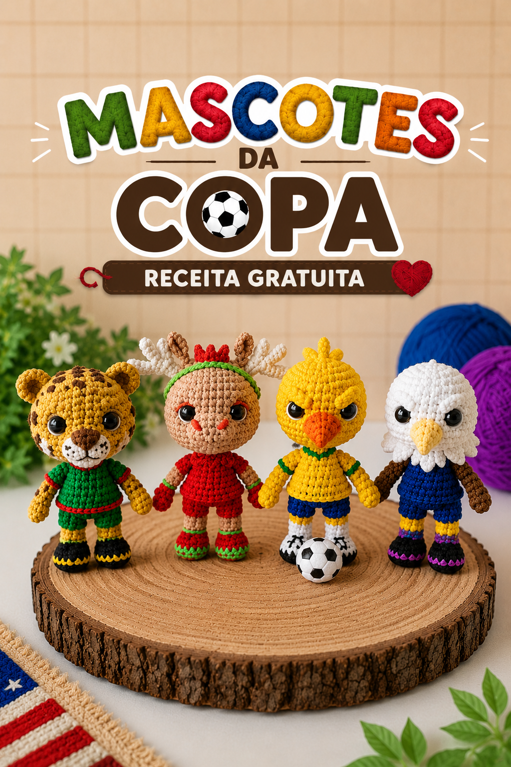 Mascotes da Copa